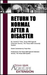  Return to Normal After a Disaster